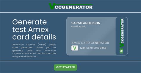 Amex credit card generator uses this algorithm properly to generate credit card numbers. . American express card generator with cvv